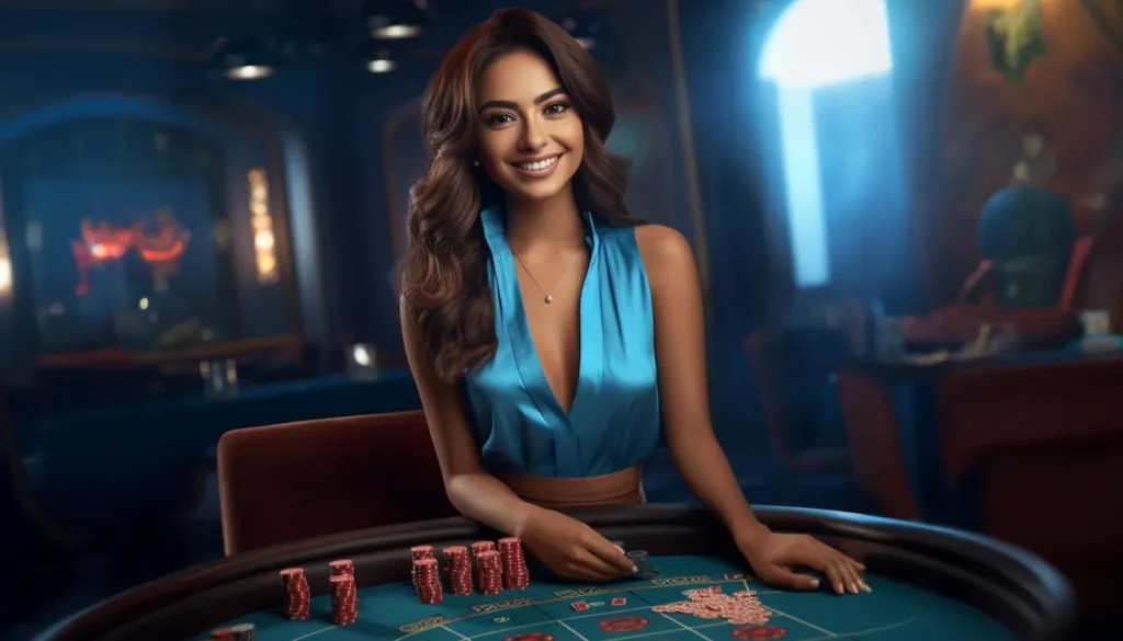 how does 4rabet live casino work